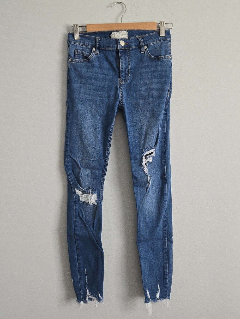 Free People Cropped Skinny Jeans